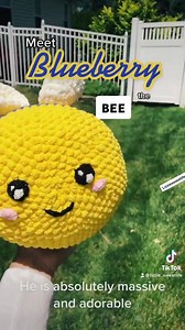 Giant Crochet Bee Pattern - Etsy