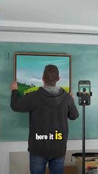 DIY Wooden Art Frame | Artist Process #artframe