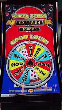 We Got 10 Wheel Poker Bonus Spins... Here's Spins 1–3!