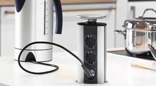 Pop up socket EVOline Port, the bestselling EVOline Icon