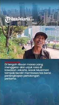 Bergerak Atas Inisiatif Pribadi, Muarman Setia Jadi Relawan Medis Demonstrasi di Jakarta
