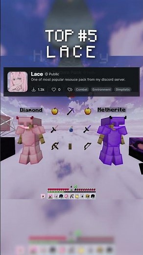 Top 5 CPVP Packs🏅! - Download here: discord.gg/Kn8ydsABU8 #mods #crystal #crystalpvp