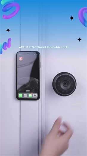 📲Seamless App Connection🚀! Intelligent guardian 24 hours online🎊#fingerprintdoorlock #smartdoorlock #arpha