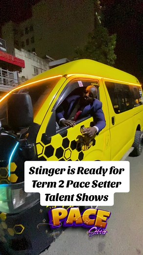 Showcasing the Stinger Talent Show Vehicle at Night