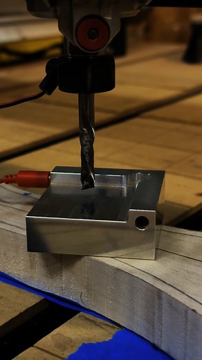 Every great net starts with a clean cut.Here we’re machining the handle blank for our Native Brookie Net—our smallest, most nimble design for chasing trout in tight streams. Precision here ensures a flawless fit later, where the hoop meets the handle with no gaps, no filler, and no guesswork.🪵 Accuracy isn’t optional. It’s the foundation.🎣 Ready to land your next brookie in a net built to last?👉 Order now at www.bradyshandmadenets.com#FlyFishingLife #CustomLandingNet #NativeBrookie #Woodworki