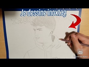 Je dessine inoxtag (je teste le réalisme, speed draw)