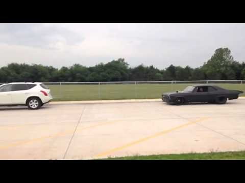 Murder Nova dropping his son off at school...STREET CAR!!!