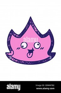 shaking motion animation of retro grunge texture cartoon of a fire