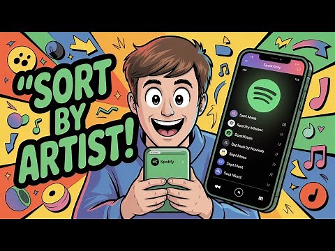 How to Organize Spotify Playlist by Artist