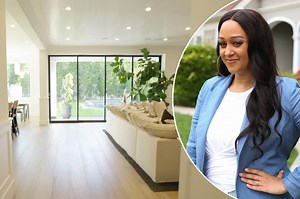 Exclusive | Check out Tia Mowry’s huge ‘mommy juice’ wall in her $2.6M LA home