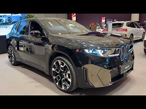 New BMW iX3 2026 SAPPHIRE Black Metallic - FIRST LOOK & visual REVIEW (M Sport Pro)