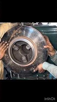 Bus Brake Failed at High Speed 😱 Disc Brake Completely Destroyed! #shorts