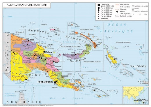 Présentation de la Papouasie-Nouvelle-Guinée