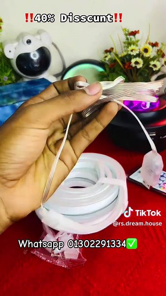 আরজিবি রেনবো নেয়ন লাইট - ১৬ ফিট ২০ কালার মুড