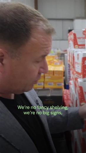How do discount shops keep prices so low? 👀 No fancy shelves. No heating. No music. Just pallets! Stream Secrets of Supercheap Shopping on @channel4 now. | Secrets of Supercheap Shopping