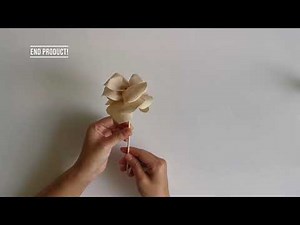 D.I.Y Paper Rose Stick Diffuser (SNS)