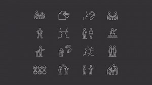 Speaking Types Animation Library Cultural Barriers Stock Footage Video (100% Royalty-free) 3605556749 | Shutterstock