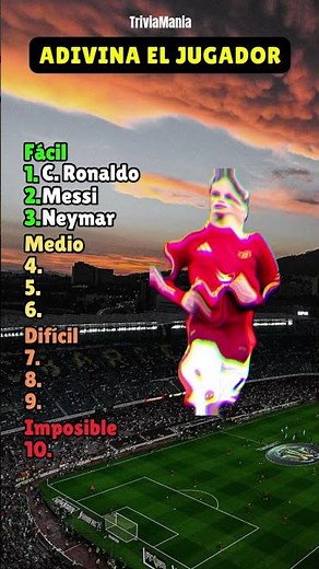 Guess the Soccer Player ⚽