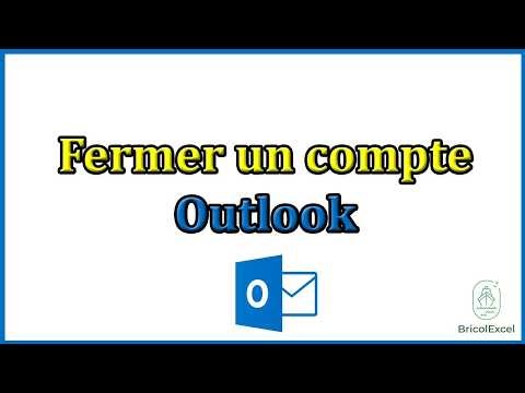 Comment fermer un compte outlook