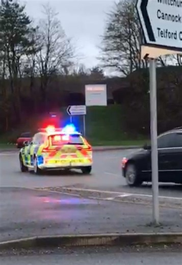 Traffic Stop by West Mercia Police in Telford
