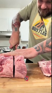 The low and slow method inspired by pork spareribs