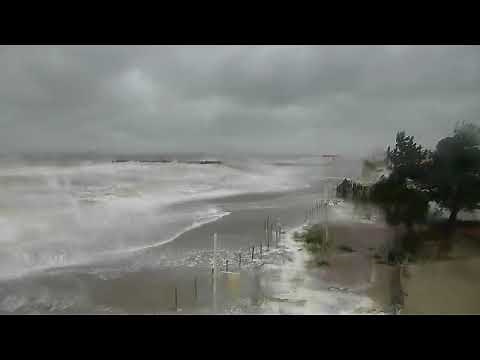 Ostseebad Dahme/SH Webcam, Sturmflut am 21.10.2023