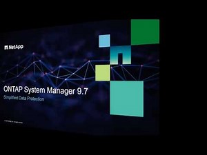 Simplified Data Protection | ONTAP System Manager 9.7