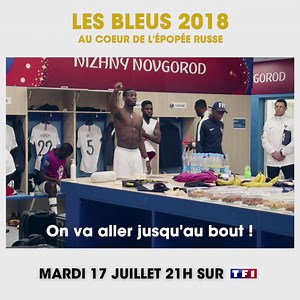 💬 On doit battre les meilleurs pour être les meilleurs 💪 Retrouvez l'émotion de l'épopée de l'Équipe de France de Football avec le replay de #EpopéeRusse de #LesBleus2018 sur MYTF1 ! ► Partie 1 : https://www.tf1.fr/tf1/equipe-de-france/videos/bleus-2018-coeur-de-l-epopee-russe.html ► Partie 2 : https://www.tf1.fr/tf1/equipe-de-france/videos/bleus-2018-coeur-de-l-epopee-russe-2-2.html | Téléfoot