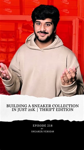 Building a Sneaker Collection in Just 25K | Thrift Edition #thriftsneakers