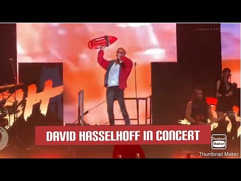 David Hasselhoff in concert - Tour 2019