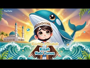 Cerita Pendek | 📖✨ Kisah Nabi Yunus dan Ikan Paus 🐳 | Animasi Kartun Islami untuk Anak-anak
