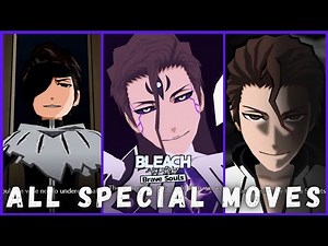 All SOSUKE AIZEN Special Moves Bleach Brave Souls
