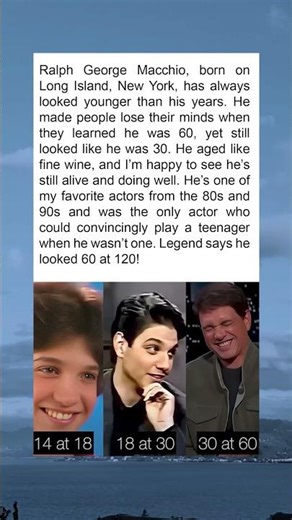 Ralph Macchio: The Man Who Looks Forever Young
