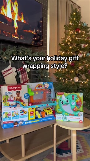 No matter how you wrap the gifts from this gift guide, we’re sure your little ones will love these toys. | Fisher-Price