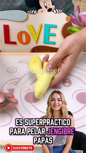 Pela el jengibre muy rápido… y sin desperdiciar nada 😳