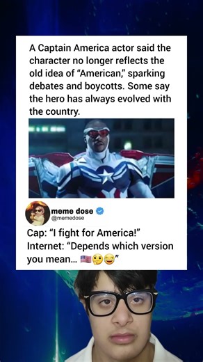 he would never become captain america