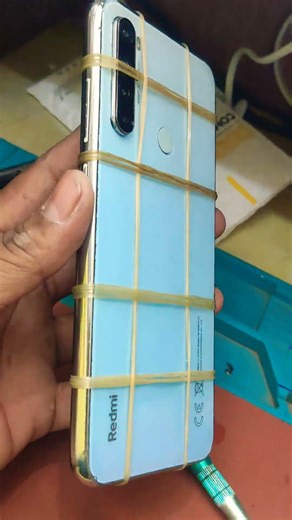 mi note 8 back and back glass change 💯#mobilerepairing #mobilephonedisplay #minote8pro #mobileshop