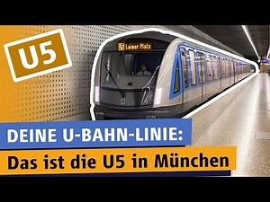 Münchner U-Bahn-Linien: Das ist die U5 - Führerstandsmitfahrt 2025