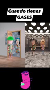 17K views · 139 reactions | Cuando tienes GASES 藍 MEMES Animation #funny #memes #animation #humor #funnyvideo #farts #trendingvideo | MrPopo Series | Facebook