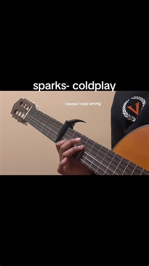 Sparks by Coldplay - Acoustic Guitar Cover