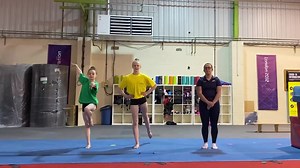 In this activity, you'll need to work with a partner to create a mirroring routine. Make sure you have lots of space to complete the activity! | British Gymnastics