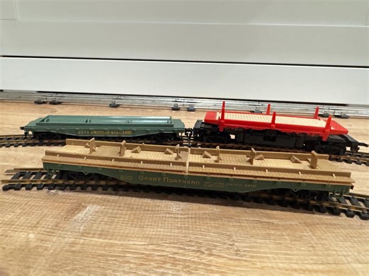 Vintage Tyco Mantua HO Scale Construction Fleet: Bulkhead, Maintenance, and WM Flatcars - Etsy UK