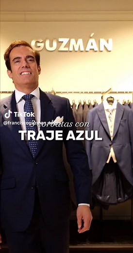 3 opciones de corbata para llevar con traje azul 👔 #modaentiktok #modamasculina #aprendeentiktok #trajehombre #bespoke #corbata #franciscoguzman