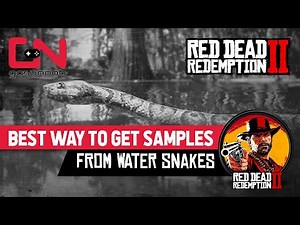 Red Dead Online Best Way to Get Samples From Water Snakes - Naturalist Upgrade