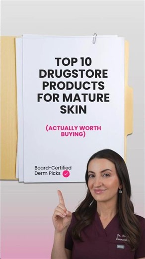 Top 10 Drugstore Skincare Products for Mature Skin