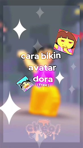 Tutorial Cara Bikin Avatar Dora di Roblox