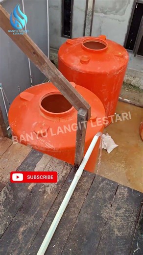 DUA filter air untuk DUA sumur bor (lokasi; Handil, Kutai Kartanegara)