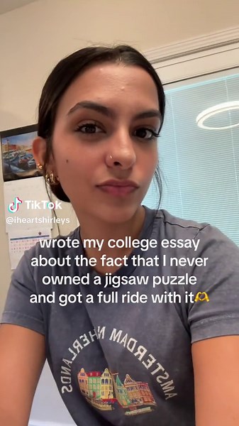 Full Ride Scholarship for Poetic College Essay on Never Owning a Jigsaw Puzzle