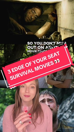 Which one of these survival films would YOU survive?!? Here’s 3 edge of your seat thrillers that you probably haven’t seen yet 👀 #survivalmovies #moviereviews #horrormovies #horrormoviereviews #horrormovierecommendation
