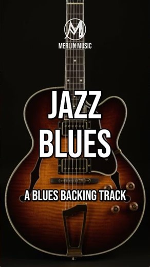 Jazzy Blues Backing Track in A